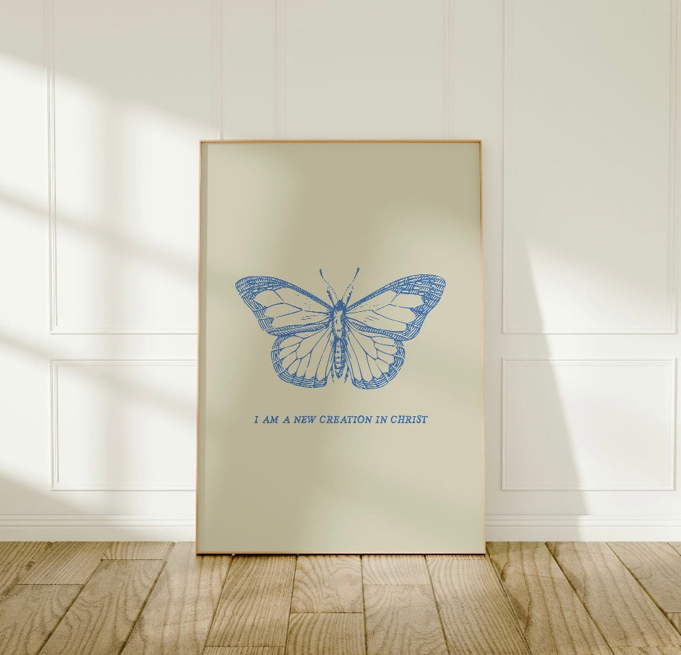 Nova criatura - Blue Butterfly (Arquivo digital)