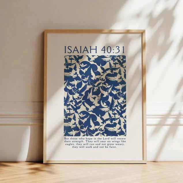 Isaías 40:31 (EM INGLÊS) (Arquivo digital)